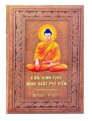 6 Bài Kinh Tụng Hằng Ngày Phổ Biến - BÌA CỨNG - Tặng Kèm Lời Khấn Nguyện + Bài Sám Hối