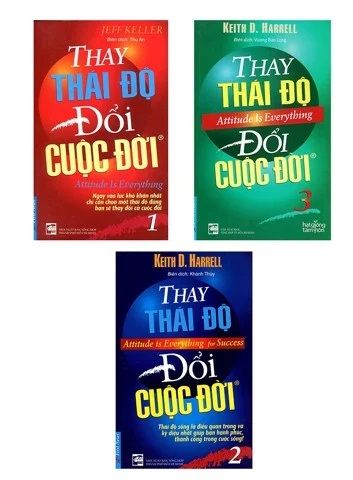 Bộ 3 Cuốn Thay Thái Độ Đổi Cuộc Đời