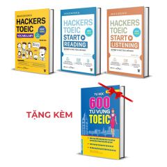 Combo Hacker TOEIC ( bộ 3 cuốn )