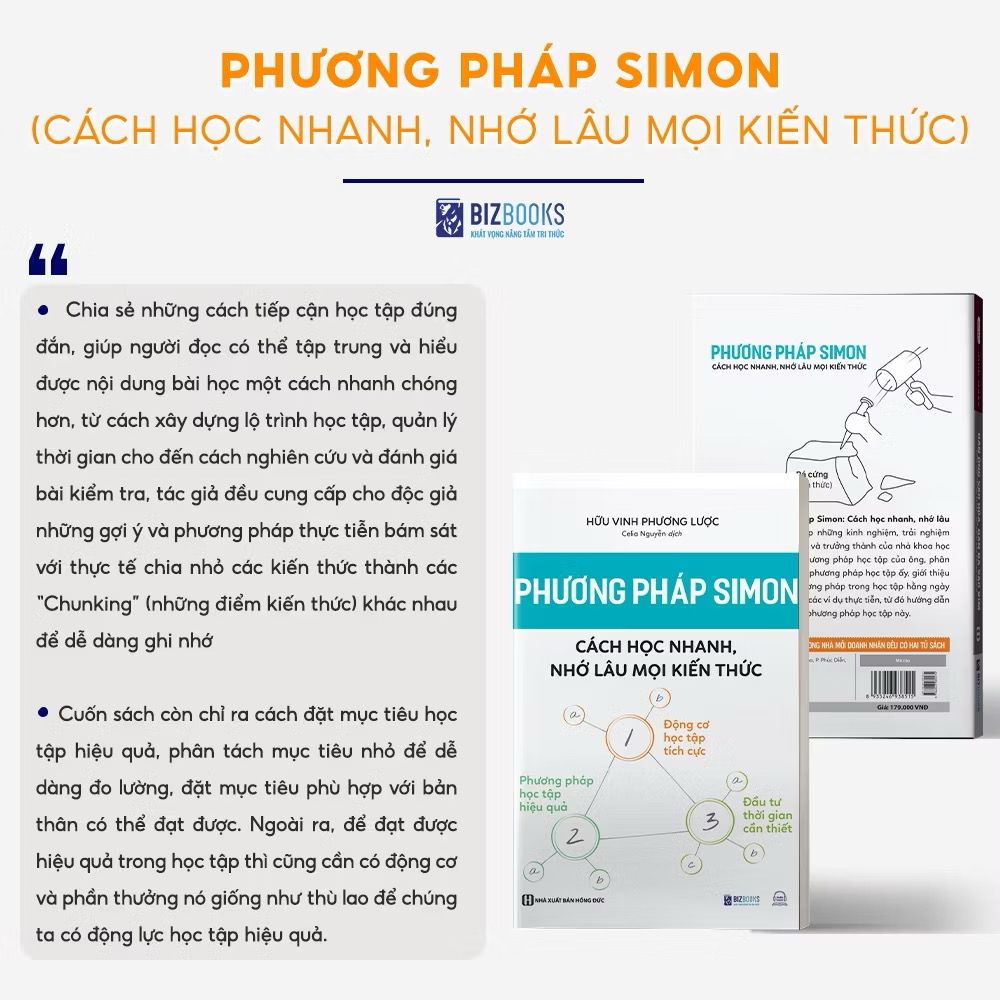 Phương Pháp Simon - Cách Học Nhanh, Nhớ Lâu Mọi Kiến Thức