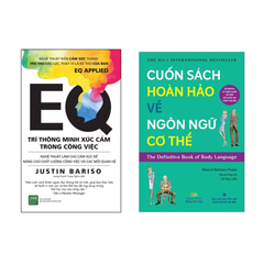 Combo 2 Cuốn Sách EQ Trí Thông Minh Cảm Xúc Trong Công Việc + Cuốn Sách Hoàn Hảo Vê Ngôn Ngữ Cơ Thể