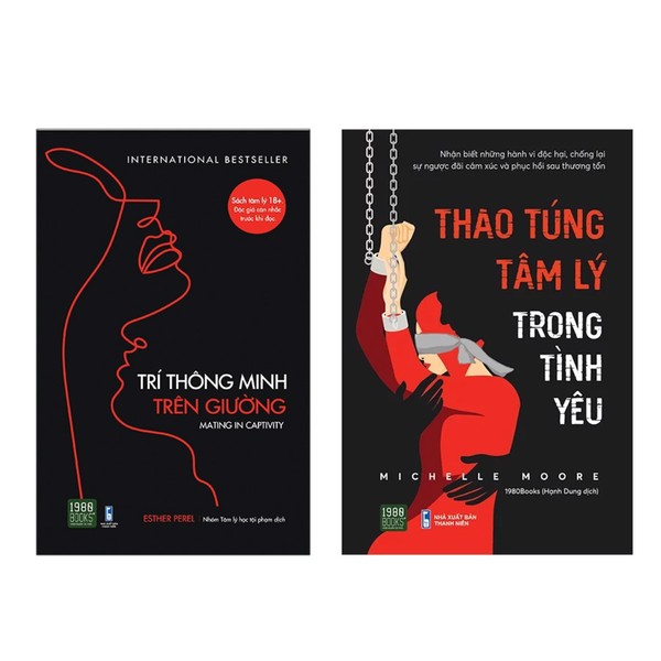 Combo 2 cuốn Trí Thông Minh Trên Giường - Thao Túng Tâm Lý Trong Tình Yêu