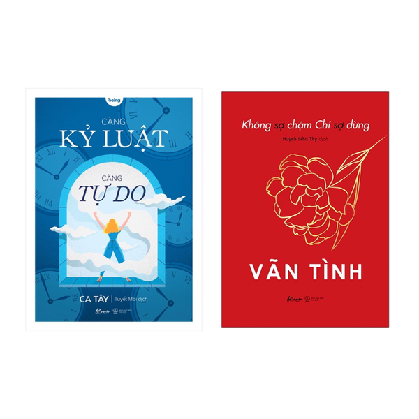 Combo Sách Càng Kỷ Luật Càng Tự Do + Không Tự Khinh Bỉ Không Tự Phí Hoài