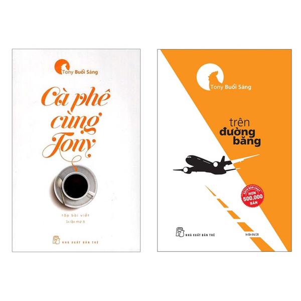 Combo sách Cà Phê Cùng Tony + Trên Đường Băng