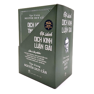 Bộ Sách Dịch Kinh Luận Giải (Bìa Cứng - Mạ Vàng)