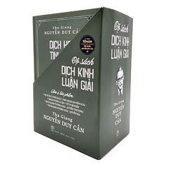Bộ Sách Dịch Kinh Luận Giải (Bìa Cứng - Mạ Vàng)