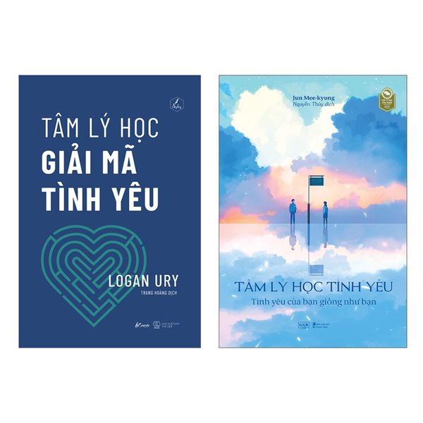 Combo Sách: Tâm Lý Học Giải Mã Tình Yêu + Tâm Lý Học Tình Yêu - Tình Yêu Của Bạn Giống Như Bạn