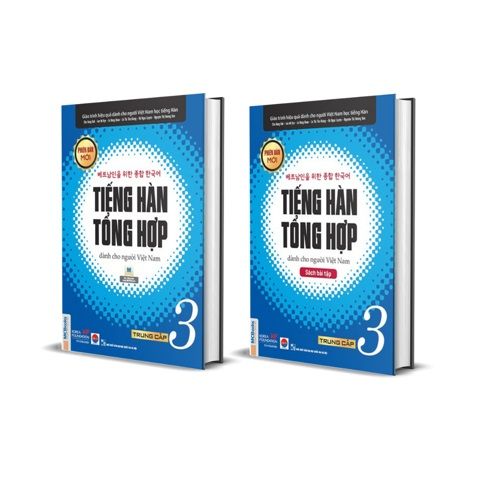 Bộ Tiếng Hàn Tổng Hợp Trung Cấp - Tập 3 ( 2 Cuốn )