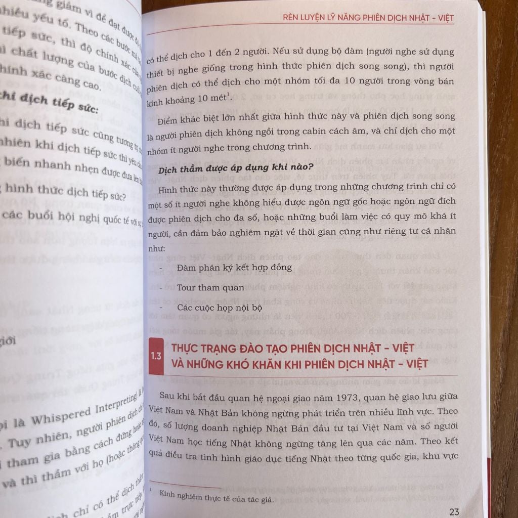 RÈN LUYỆN KỸ NĂNG PHIÊN DỊCH NHẬT - VIỆT