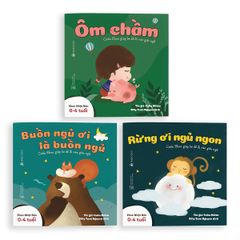 Combo 3 Cuốn Sách Ehon: Buồn Ngủ Ơi Là Buồn Ngủ