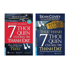 Combo sách: 7 Thói Quen Của Bạn Trẻ Thành Đạt + Thực Hành 7 Thói Quen Của Bạn Trẻ Thành Đạt