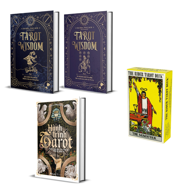 Combo Sách Tự Học Tarot Dành Cho Người Mới Bắt Đầu