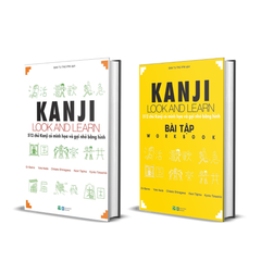 Combo Kanji Look And Learn N5 - N3 + Workbook (Bộ 2 Cuốn)