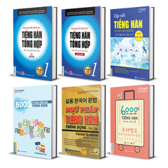 Combo Sách Học Tiếng Hàn Dành Cho Người Mới Bắt Đầu (Tặng kèm bút luyện viết)
