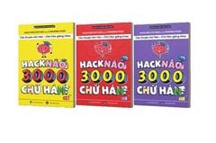 Combo Hack Não 3000 Chữ Hán - ( Bộ 3 Tập )