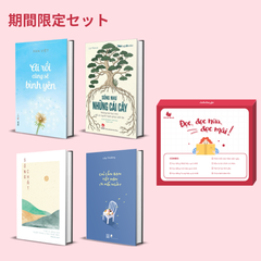 Combo sách: Ai Rồi Cũng Sẽ Bình Yên + Sống Như Những Cái Cây + Sống Chất + Chỉ Cần Bạn Tốt Hơn 1% Mỗi Ngày