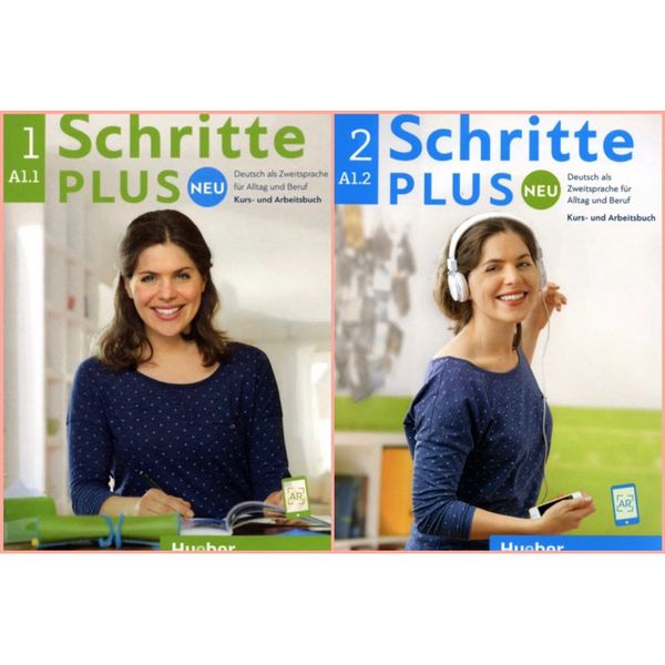 [Com.bo 2Q]-Schritte Plus Neu A1.1 và A1.2-Kurs und Arbeitsbuch-kèm Audio Mp3 und App-Dành cho các bạn A1