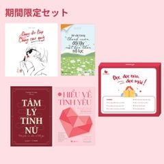 Combo sách: Xé Vài Trang Thanh Xuân, Đổi Lấy Một Bản Thân Nỗ Lực + Càng Độc Lập Càng Cao Quý + Tâm Lý Tính Nữ-Hiểu Phụ Nữ, Hiểu Cả Thế Giới + Hiểu Về Tình Yêu