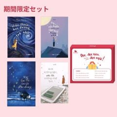 Combo sách: Viên Thuốc Bọc Đường Chỉ Dành Cho Trẻ Nhỏ + Tôi Và Nỗi Buồn Không Muốn Làm Khổ Nhau Nữa + Như Sao Trời Ôm Lấy Đại Dương + Anh Không Bận Chỉ Là Không Nhớ Em