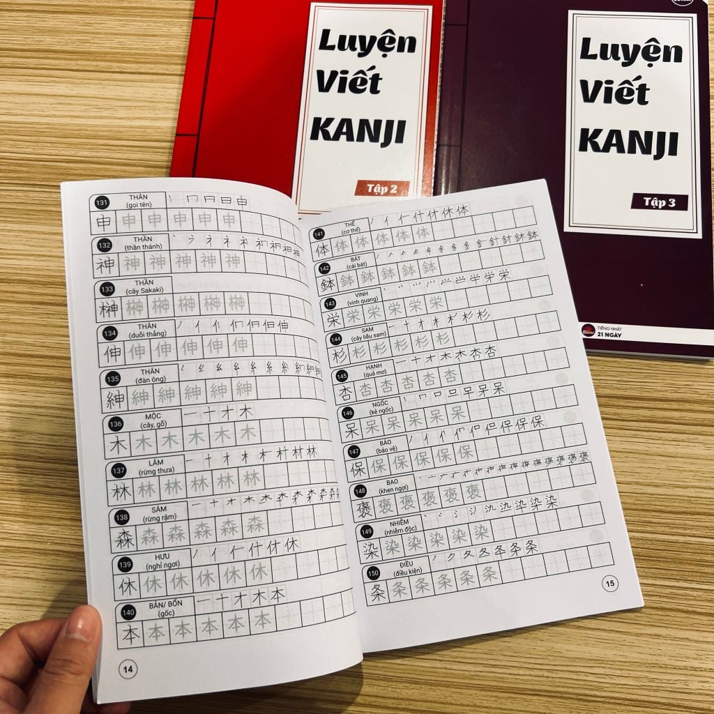 Luyện viết Kanji (Tập 1)