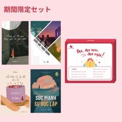 Combo sách: Những Gì Đã Qua Đừng Nghĩ Lại Quá Nhiều + Sống Thực Tế Giữa Đời Thực Dụng + Giá Như Có Ai Đó Dạy Tôi Trưởng Thành + Sức Mạnh Của Sự Độc Lập