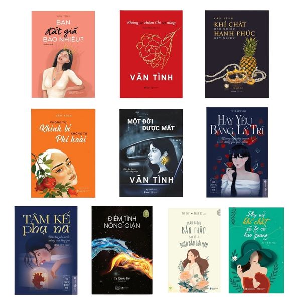 Combo sách thay đổi từ thiếu nữ thành quý cô một cách toàn diện