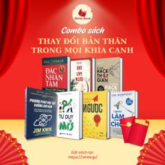 Combo sách ( Đắc Nhân Tâm + Đạo Làm Người + Kỹ thuật hack Thời Gian + Phương Pháp Học Tập Không Giới Hạn + Tư Duy Mở + Tư Duy Ngược + Làm Ra Làm Chơi Ra Chơi )