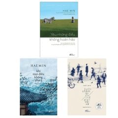 Combo sách: Khi Mọi Điều Không Như Ý + Yêu Những Điều Không Hoàn Hảo + Bước Chậm Lại Giữa Thế Gian Vội Vã