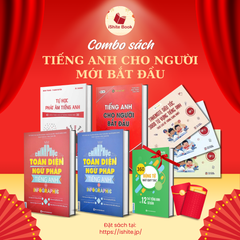 Combo Sách Học Siêu Tốc Tiếng Anh Cho Người Bắt Đầu (kèm Video bài giảng + Khóa học +File nghe)