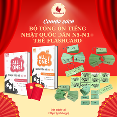 BỘ TỔNG ÔN TIẾNG NHẬT QUỐC DÂN N5-N1+ THẺ FLASHCARD
