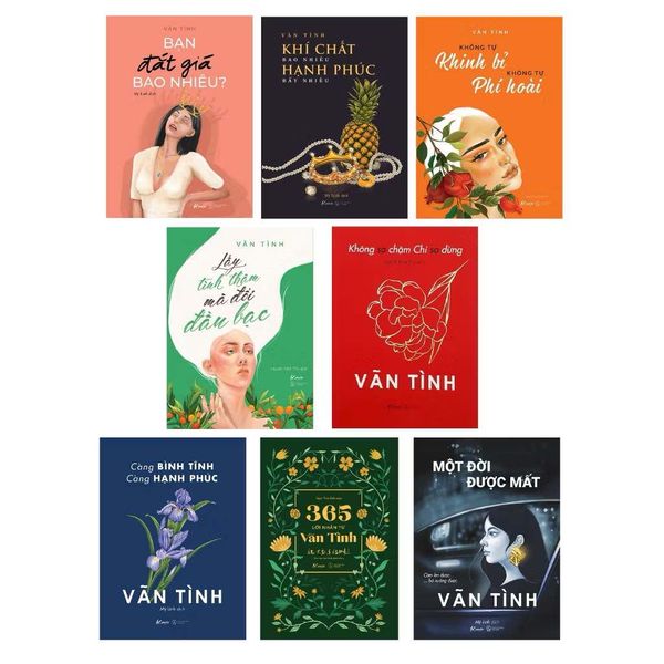 Combo Sách Vãn Tình – Hành Trình Yêu Bản Thân & Trưởng Thành