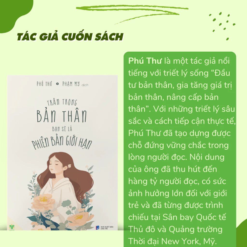 Trân Trọng Bản Thân Bạn Sẽ Là Phiên Bản Giới Hạn