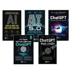 Combo Sách về AI và ChatGPT