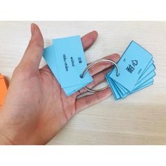 Flashcard tiếng Trung Hsk4 600 thẻ từ vựng(2xâu)