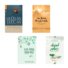 Combo 4 Cuốn Sách Của Thầy Thích Nhất Hạnh