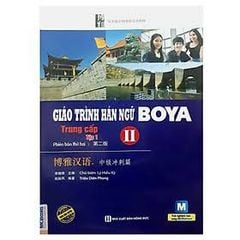 Giáo Trình Hán Ngữ BOYA Trung Cấp 2 - Tập 1