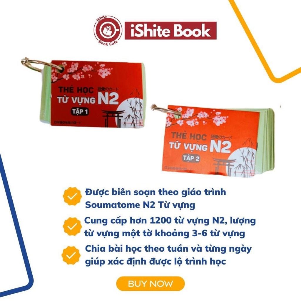 Trọn bộ thẻ Flashcard Kanji - Từ Vựng - Ngữ Pháp N2