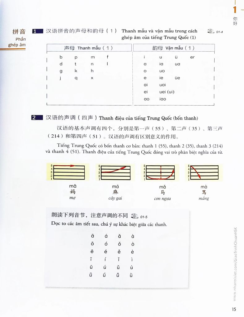 Combo Giáo Trình Chuẩn HSK 1 - Bài Học (Kèm 1 MP3) và Giáo Trình HSK1  - Sách Bài Tập (Kèm MP3)
