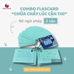 Thẻ Flashcard Ngữ Pháp N2 (2 xâu)