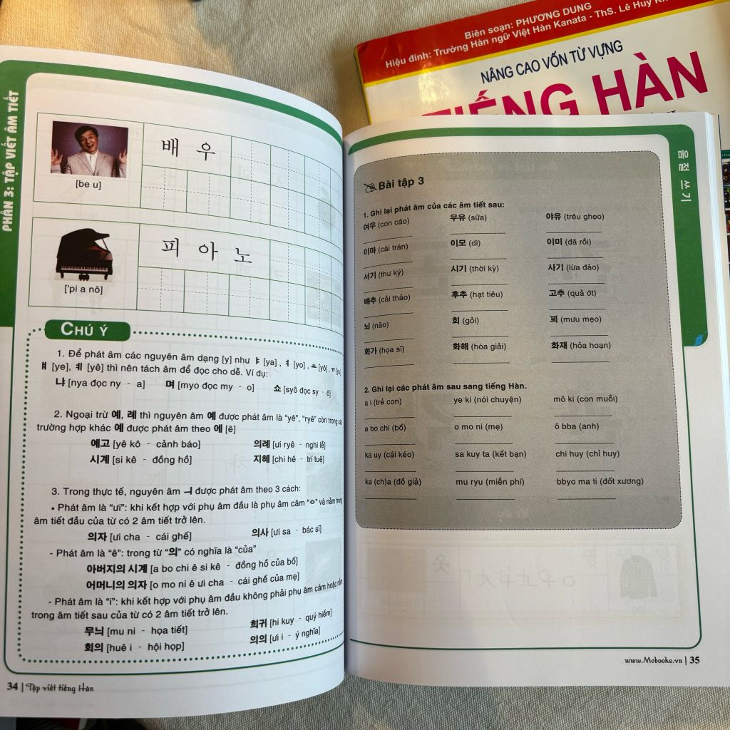 Tập Viết Tiếng Hàn Dành Cho Người Mới Bắt Đầu