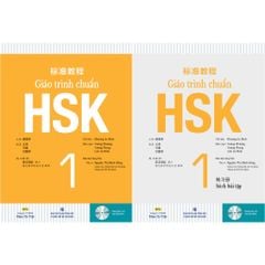 Combo Giáo Trình Chuẩn HSK 1 - Bài Học (Kèm 1 MP3) và Giáo Trình HSK1  - Sách Bài Tập (Kèm MP3)