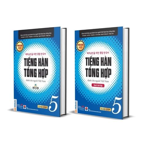 Bộ Tiếng Hàn Tổng Hợp Cao Cấp - Tập 5 ( 2 Cuốn )