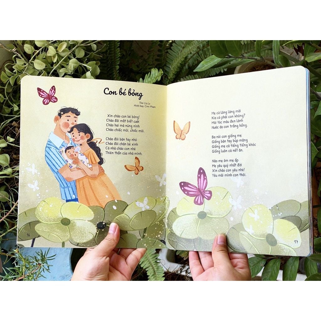 Dành Tặng Riêng Con bìa cứng - Sách thơ Thai Giáo cho mẹ bầu Hạnh phúc