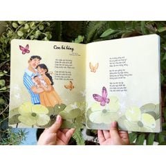 Dành Tặng Riêng Con bìa cứng - Sách thơ Thai Giáo cho mẹ bầu Hạnh phúc