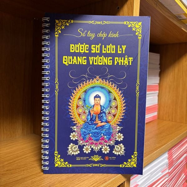 Sổ tay chép kinh in mờ kinh dược sư