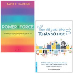 Combo Sách Thay Đổi Cuộc Sống Với Nhân Số Học + Power Vs Force - Trường Năng Lượng Và Những Nhân Tố Quyết Định Tinh Thần Và Sức Khỏe Con Người