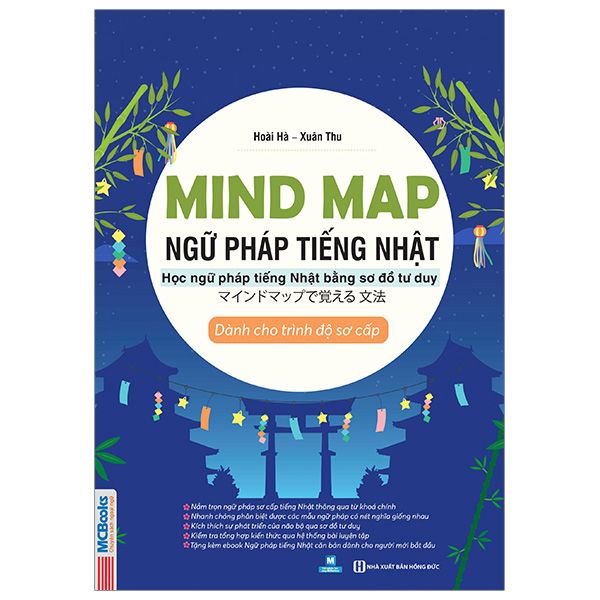 MindMap Ngữ Pháp Tiếng Nhật - Học Ngữ Pháp Tiếng Nhật Qua Sơ Đồ Tư Duy - Dành Cho Trình Độ Sơ Cấp