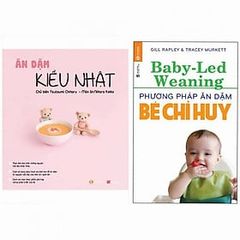 Combo sách Ăn dặm kiểu Nhật, Ăn dặm bé chỉ huy