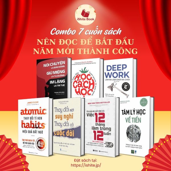 Combo sách 7 cuốn sách nên đọc để bắt đầu năm mới thành công