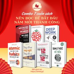 Combo sách 7 cuốn sách nên đọc để bắt đầu năm mới thành công